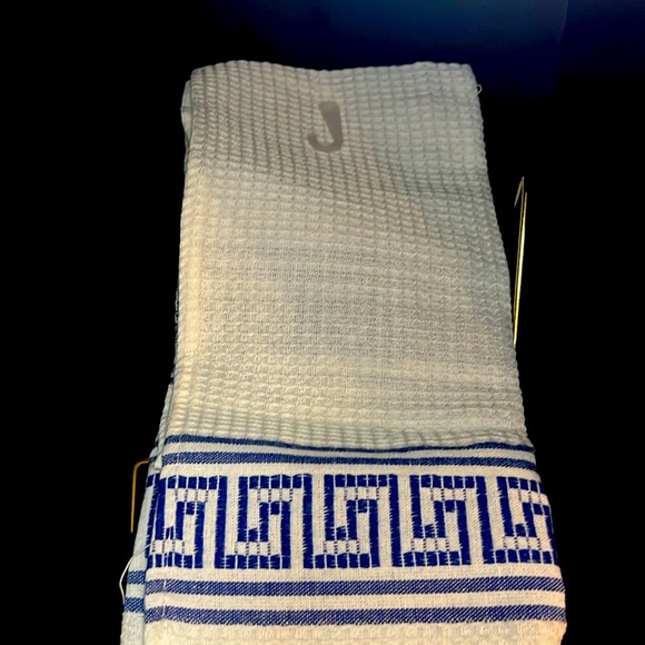 EVIL EYE dish towel from Athens, Greece🧿🤍💙 - Picture 3 of 3